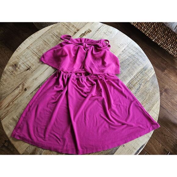 Girls Polo Ralph Lauren Size Youth S (7) Pink Sundress Summer - Picture 2 of 6